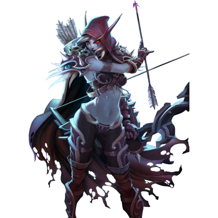Buy WoW Classic Items, alien girl with bow and arrow
