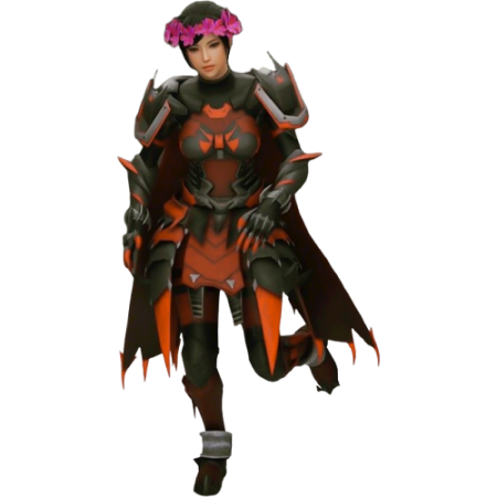 Sell PUBG Mobile Accounts, Woman in armor with flower headband