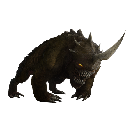 Buy OSRS Accounts, Brown monster with a horn