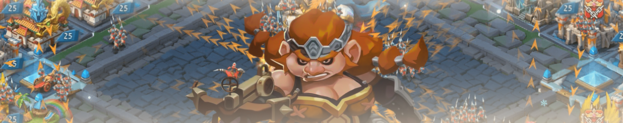 Sell Lords Mobile Accounts Banner, Women Barbarian