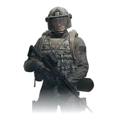 arena breakout power leveling, soldier with an mg