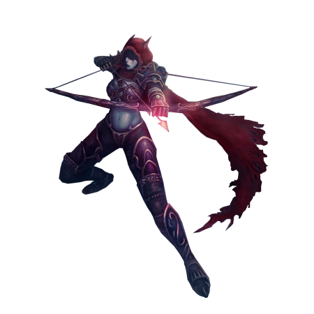 Buy WOW Accounts, Sylvana with a dark bow