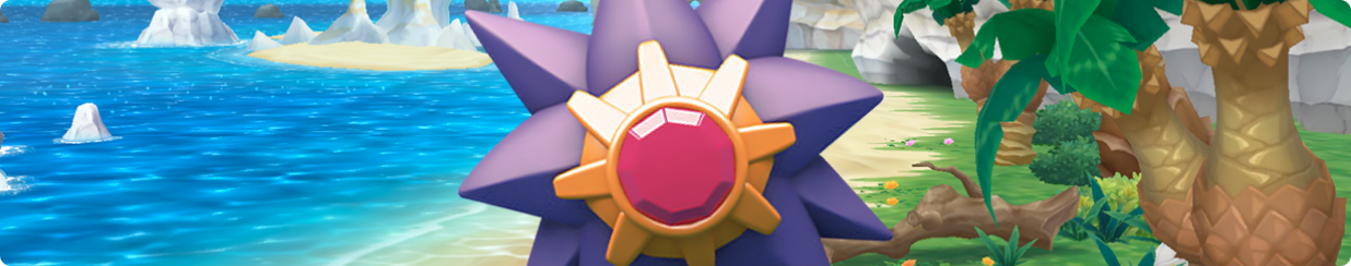 Buy Pokemon Go Accounts, Starmie in the beach