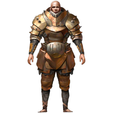 Sell POE items, Medieval knight without helmet 