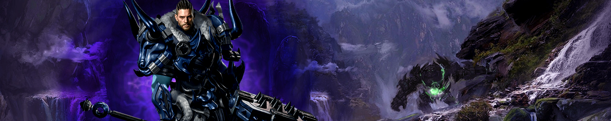 Buy Lost Ark Gold, Slayer with a landscape of montains