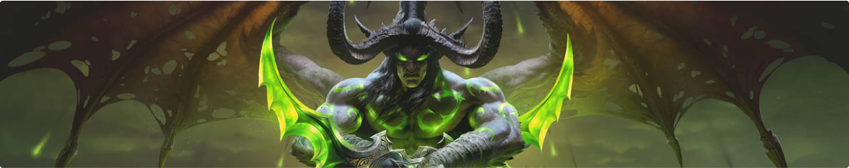 sell accounts wow-retail -  Banner Illidan    Banner 2