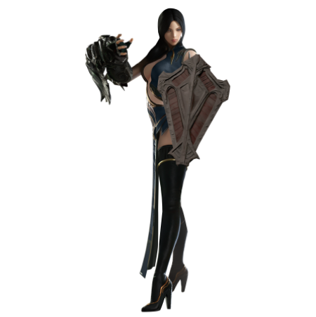 sell LA accounts, female fighter