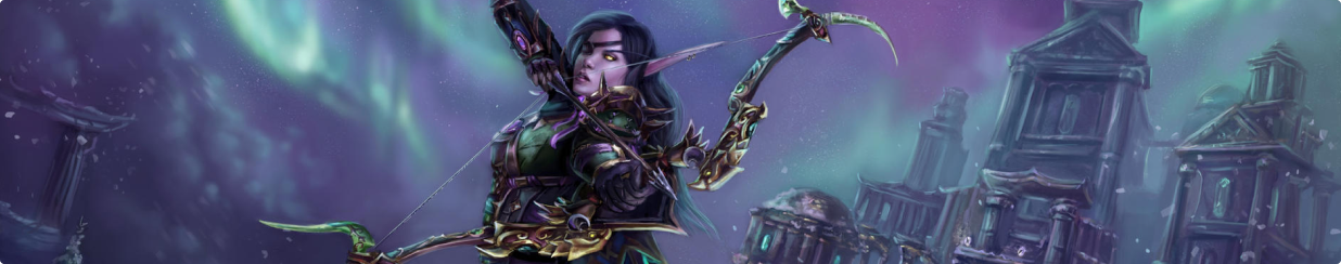 sell accounts wow-retail -  female Hunter Night Elf    Banner 1