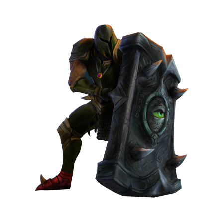 RS3 Powerleveling, Warrior with a big shield