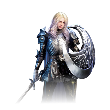 throne and liberty boosting, female with sword and shield