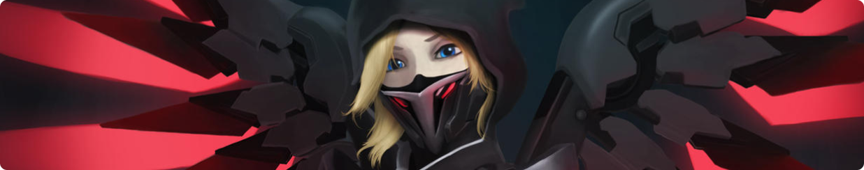 Buy Overwatch 2 Accounts, Overwatch 2 Accounts for Sale, Mercy Red and Black Wings