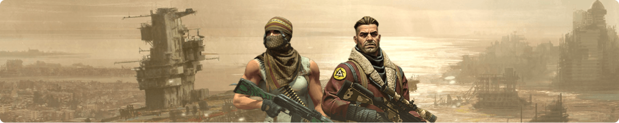 Buy CS2 Accounts, Two men with weapons