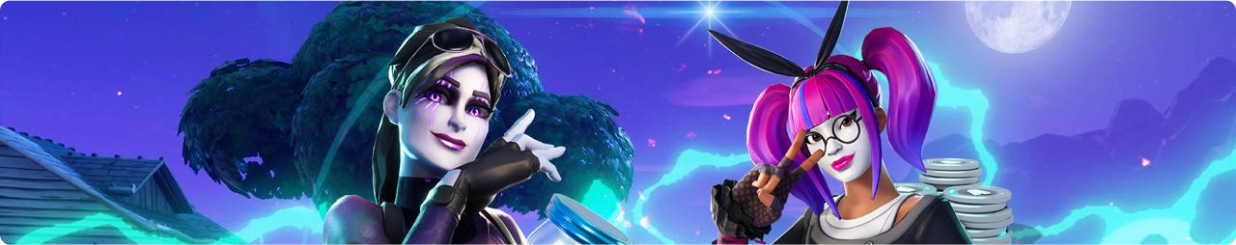 Sell Accounts Fortnite -   Female character with dark bomber skin  