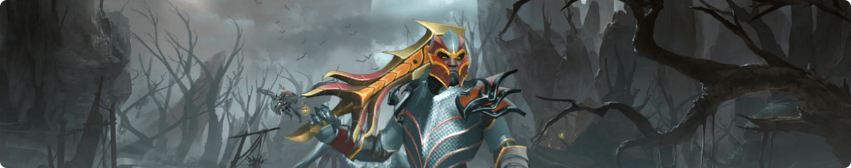 Buy Dota 2 Accounts, Silver Knight in Bewitched forest