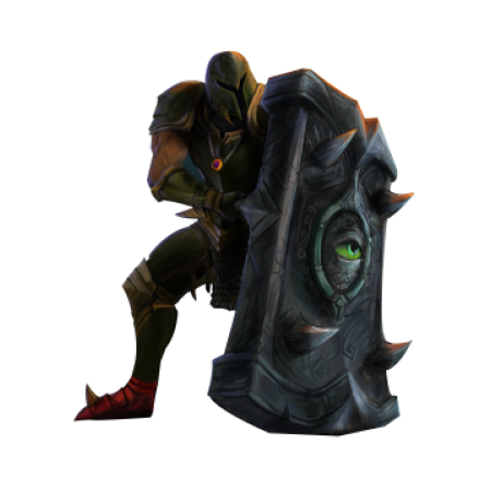Buy OSRS Accounts, Warrior with a big shield