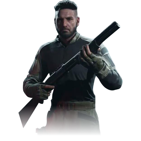 arena breakout power leveling, soldier with a shotgun