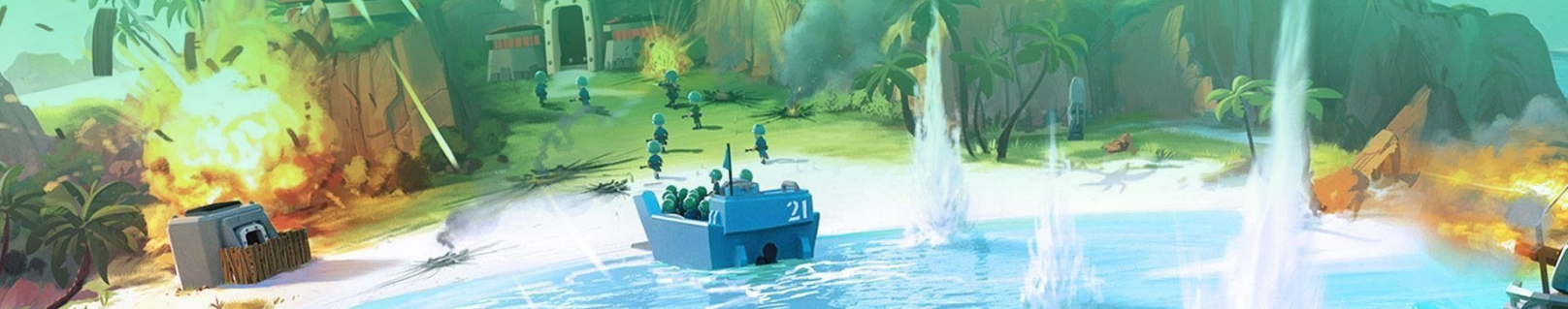 boom beach accounts for sale, buy boom beach accounts, troops landing on a beach