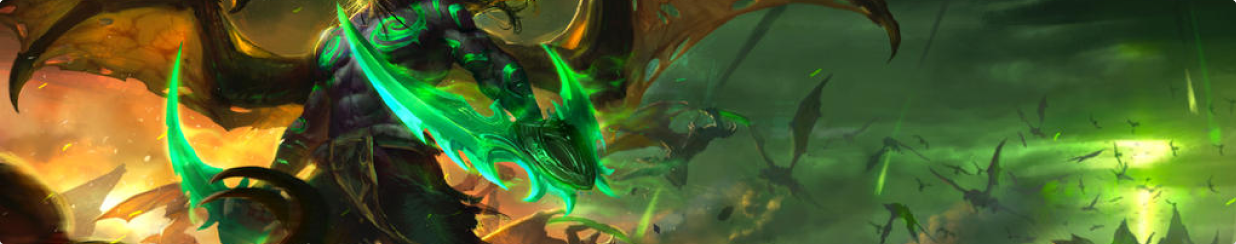 Buy WOW Accounts, Illidan with his double blades