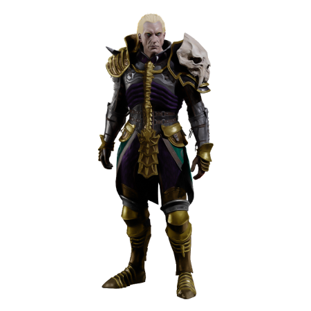 Buy Diablo 2 Resurrected Accounts, Dark necromancer with skull