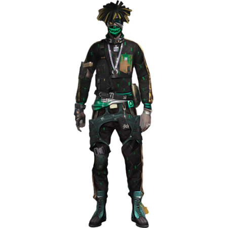 Warrior with dreadlocks