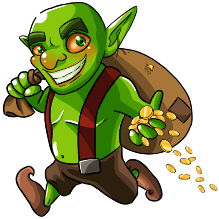 sell coc accounts, money goblin