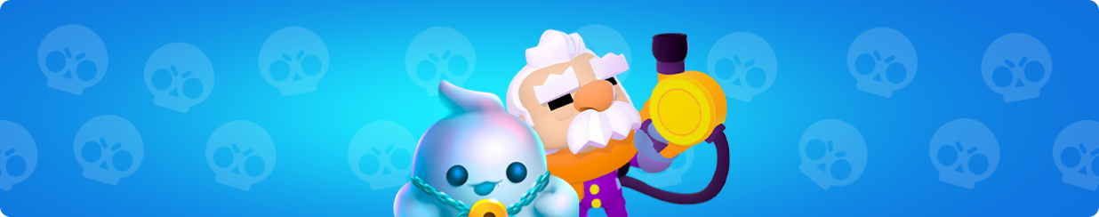 Sell Brawl Stars Accounts Banner, Chained Friendly Ghost and Uncle Braulio