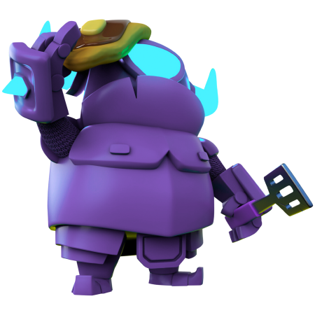 Sell Clash Royale Accounts, Purple character