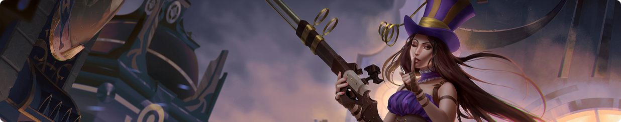 Sell LOL Items Banner, Caitlyn