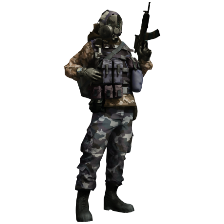 Sell EFT Roubles, Gas mask soldier.