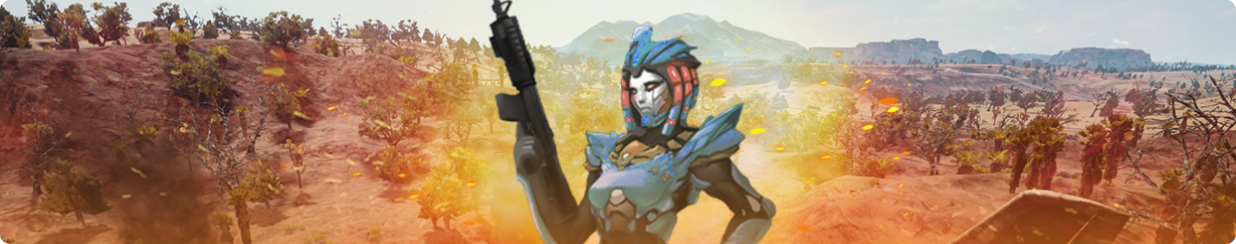 Sell PUBG Mobile Accounts Banner, Character with armor and rifle