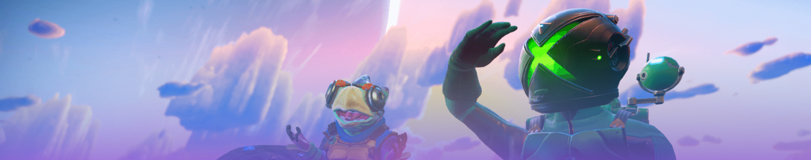 buy no man's sky units, buying no man's sky units, characters looking into a distance