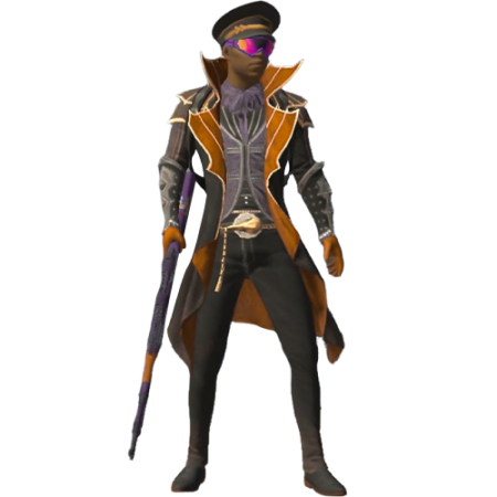 Sell PUBG Mobile Accounts, Character with suit, hat and glasses