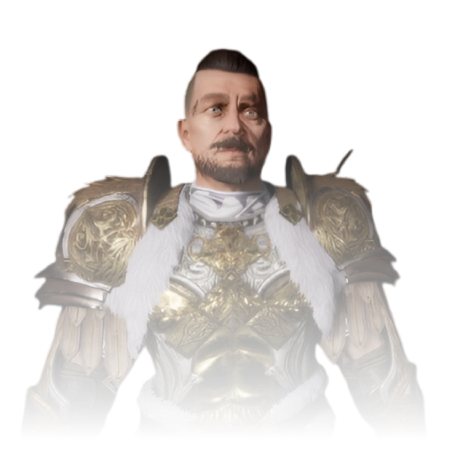 sell the quinfall gold coins, male character in armor