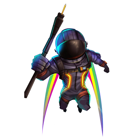 Sell Accounts Fortnite -   OC astronaut character for promotion  