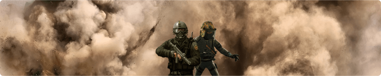 Buy CS2 Accounts, Policemen with smoke behind