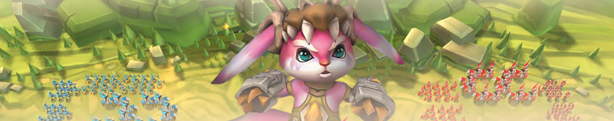 Sell Lords Mobile Accounts Banner, Rabbit Warrior