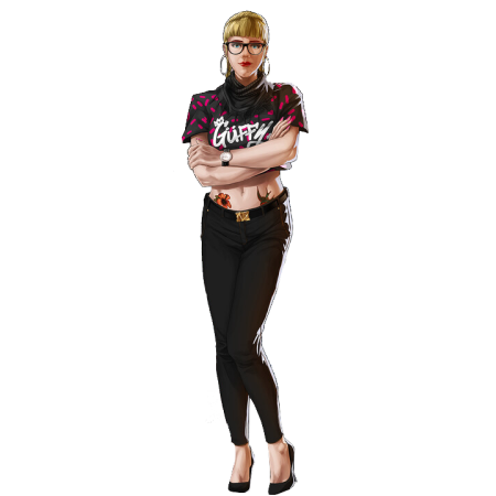 Sell Accounts GtaV, Girl with tattoos on her belly 