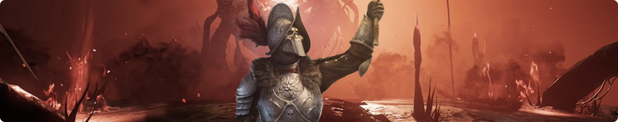 Sell Accounts New-World,  banner  with gladiator     