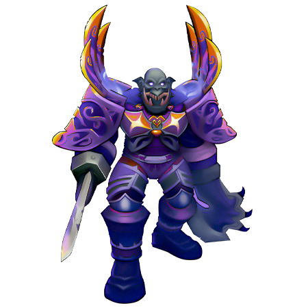 Currency Buy WOW Classic, Monster with blue shield and fangs