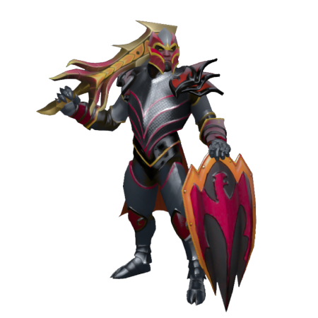 Buy Dota 2 Accounts, Silver Knight with Red Shield