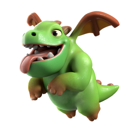 Sell Clash Royale Accounts, Cute little dragon