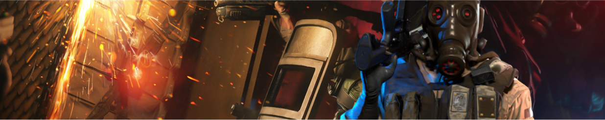 Sell R6 Accounts  -   Smoke in an explosion - Banner