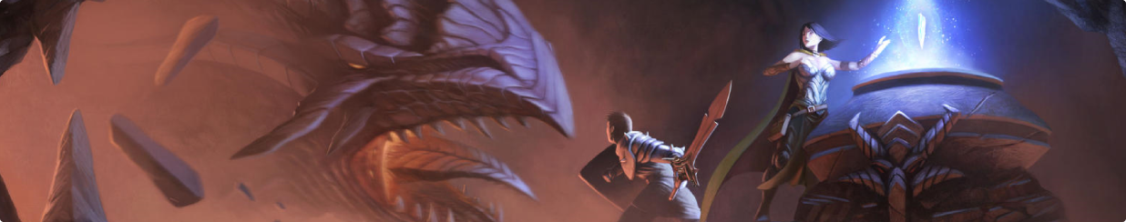 Buy OSRS Items, Warrior fighting a dragon