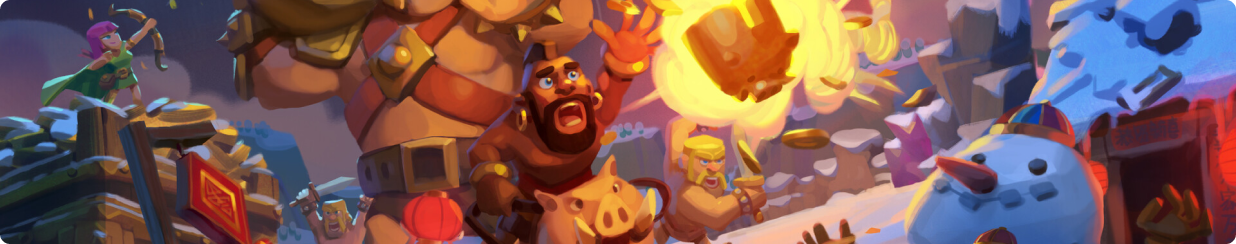 Buy Clash of Clans Accounts, Total war for survival
