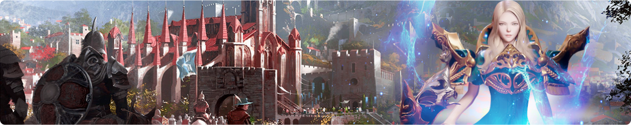 Sell Lost Ark Gold, Bard with a blue aura around her