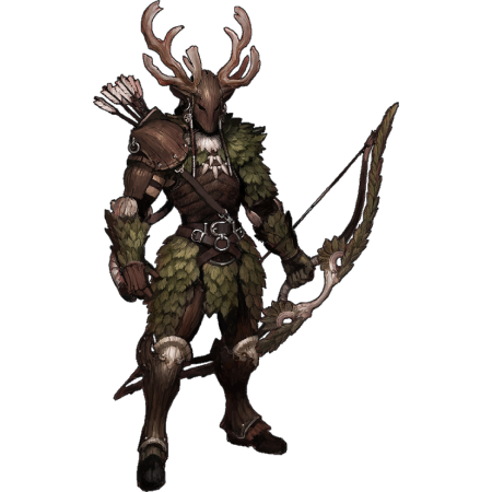 Buy vindictus accounts, character with bow and arrow