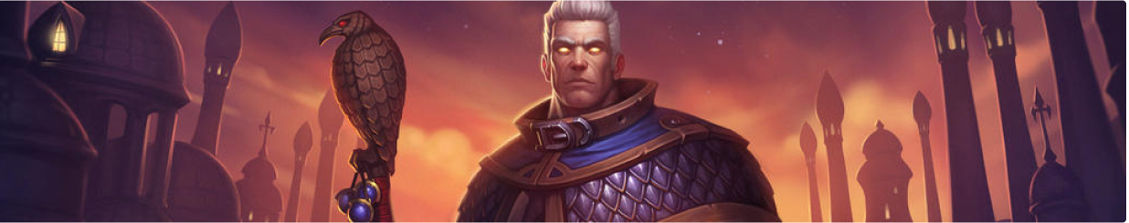 Buy WOW Accounts, Mage with a light city behind
