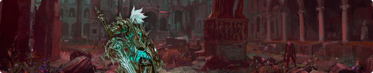Buy POE Accounts, Warrior whit a sword and white hair, poe accounts for sale
