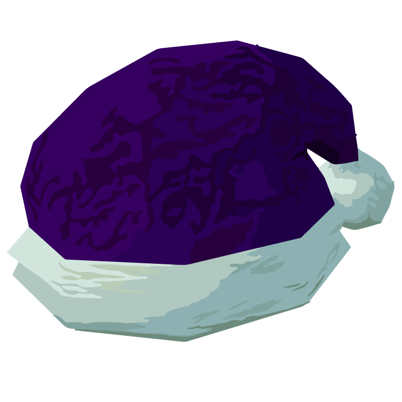Purple Santa Hat