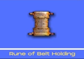 Rune of Belt Holding